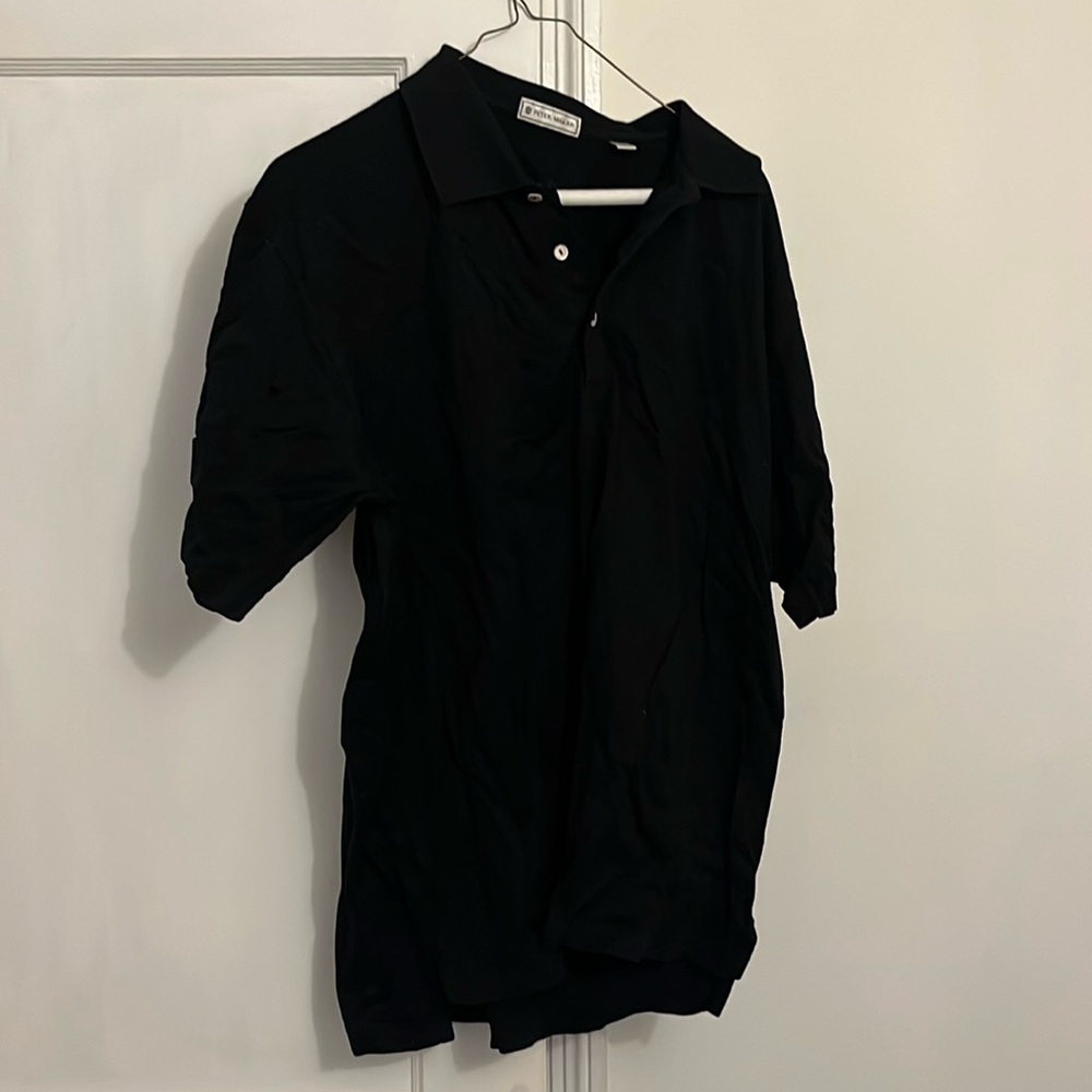 Black Peter Millar Golf Polo - Golf Club of Tennessee